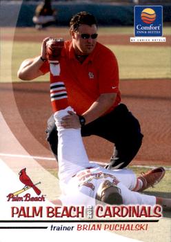 2010 Grandstand Palm Beach Cardinals #NNO Brian Puchalski Front