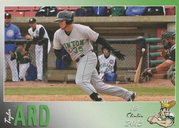 2013 Grandstand Clinton LumberKings #NNO Taylor Ard Front