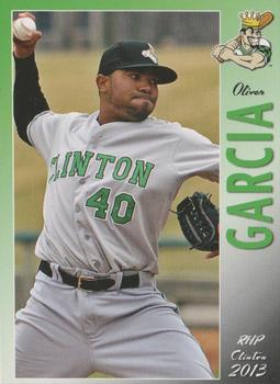 2013 Grandstand Clinton LumberKings #NNO Oliver Garcia Front
