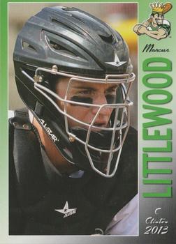 2013 Grandstand Clinton LumberKings #NNO Marcus Littlewood Front