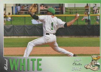 2013 Grandstand Clinton LumberKings #NNO Richard White Front