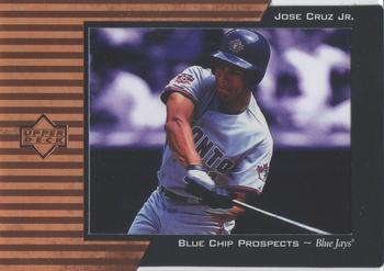 1998 Upper Deck - Blue Chip Prospects #BC13 Jose Cruz Jr. Front