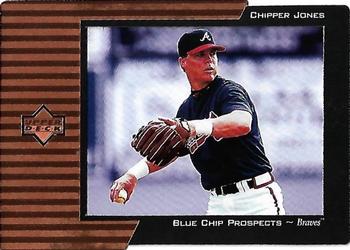 1998 Upper Deck - Blue Chip Prospects #BC20 Chipper Jones Front