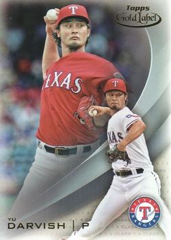 2016 Topps Gold Label #11 Yu Darvish Front