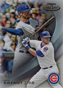 2016 Topps Gold Label #17 Kris Bryant Front