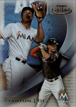2016 Topps Gold Label #20 Giancarlo Stanton Front