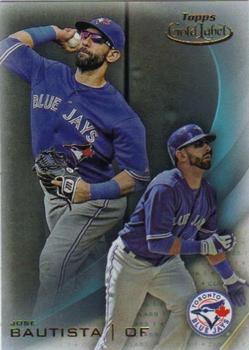 2016 Topps Gold Label #26 Jose Bautista Front