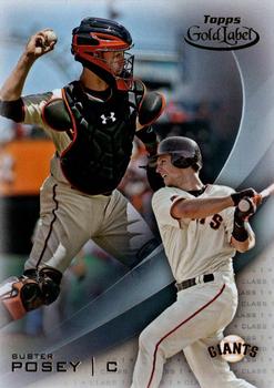 2016 Topps Gold Label #28 Buster Posey Front
