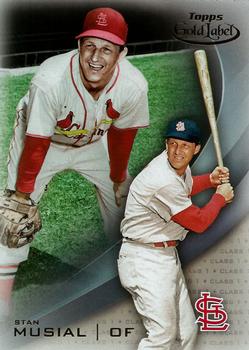 2016 Topps Gold Label #47 Stan Musial Front