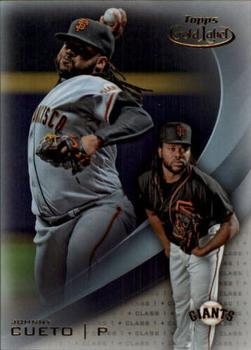 2016 Topps Gold Label #53 Johnny Cueto Front