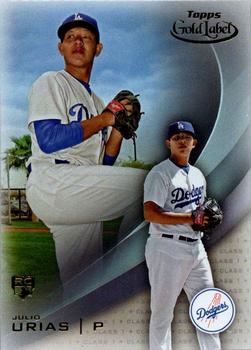 2016 Topps Gold Label #62 Julio Urias Front