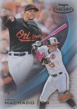2016 Topps Gold Label #73 Manny Machado Front