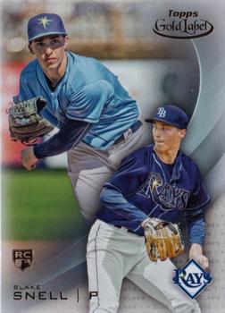 2016 Topps Gold Label #80 Blake Snell Front