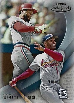 2016 Topps Gold Label #87 Ozzie Smith Front