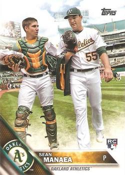 2016 Topps Update #US13 Sean Manaea Front