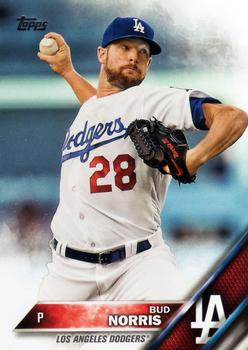 2016 Topps Update #US83 Bud Norris Front