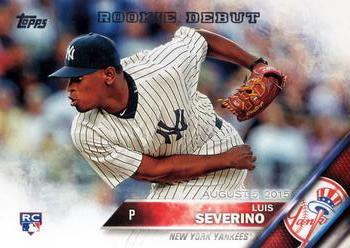 2016 Topps Update #US134 Luis Severino Front