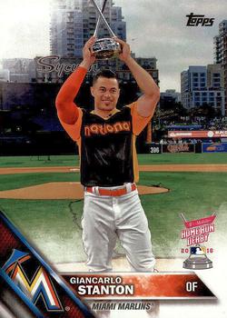 2016 Topps Update #US144 Giancarlo Stanton Front