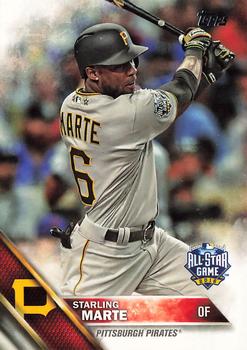 2016 Topps Update #US166 Starling Marte Front