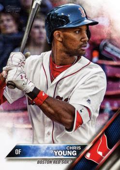 2016 Topps Update #US259 Chris Young Front