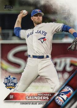 2016 Topps Update #US267 Michael Saunders Front