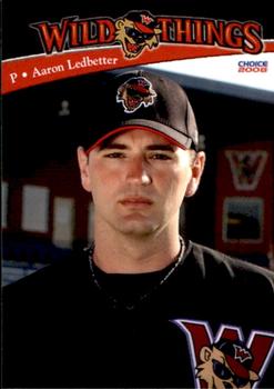 2008 Choice Washington Wild Things #15 Aaron Ledbetter Front