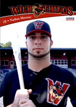 2008 Choice Washington Wild Things #18 Nathan Messner Front