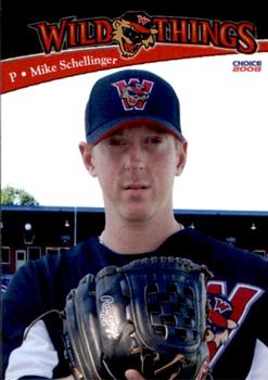 2008 Choice Washington Wild Things #24 Mike Schellinger Front