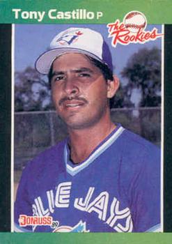 1989 Donruss The Rookies #12 Tony Castillo Front