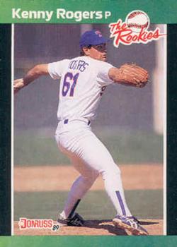 1989 Donruss The Rookies #13 Kenny Rogers Front