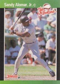 1989 Donruss The Rookies #21 Sandy Alomar, Jr. Front