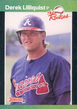 1989 Donruss The Rookies #54 Derek Lilliquist Front