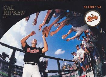 1994 Score Burger King Cal Ripken Jr. - Gold #5 Cal Ripken Jr. Front