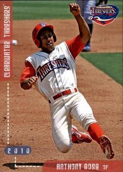 2010 Grandstand Clearwater Threshers #NNO Anthony Gose Front