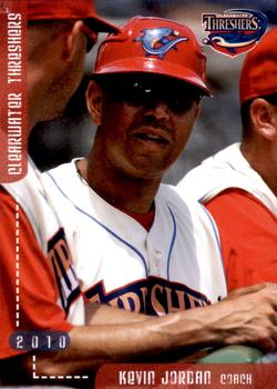 2010 Grandstand Clearwater Threshers #NNO Kevin Jordan Front