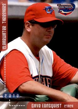 2010 Grandstand Clearwater Threshers #NNO Dave Lundquist Front