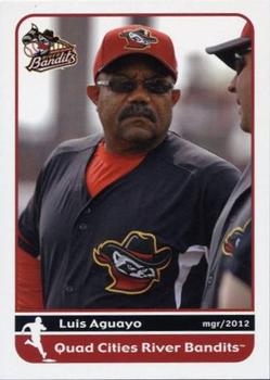 2012 Grandstand Quad Cities River Bandits #NNO Luis Aguayo Front