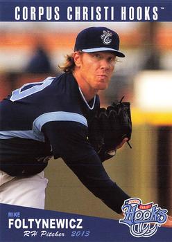 2013 Grandstand Corpus Christi Hooks #NNO Mike Foltynewicz Front
