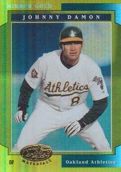 2001 Leaf Certified Materials - Mirror Gold #62 Johnny Damon  Front