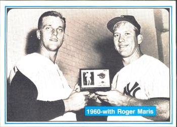 1982 ASA The Mickey Mantle Story #39 Roger Maris / Mickey Mantle Front