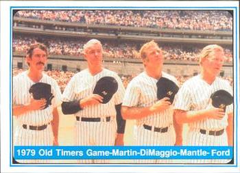 1982 ASA The Mickey Mantle Story #67 Billy Martin / Joe DiMaggio / Mickey Mantle / Whitey Ford Front
