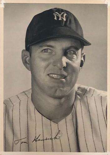 1950 New York Yankees Picture Pack #NNO Tom Henrich Front
