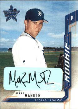 2001 Leaf Rookies & Stars - Autographs #237 Mike Maroth Front