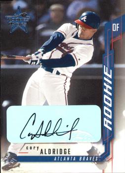 2001 Leaf Rookies & Stars - Autographs #239 Cory Aldridge Front