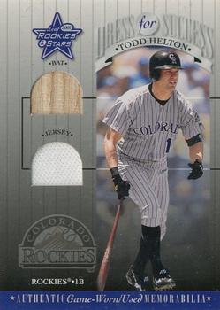 2001 Leaf Rookies & Stars - Dress for Success #DFS8 Todd Helton  Front