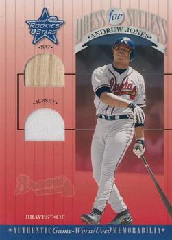 2001 Leaf Rookies & Stars - Dress for Success #DFS10 Andruw Jones  Front