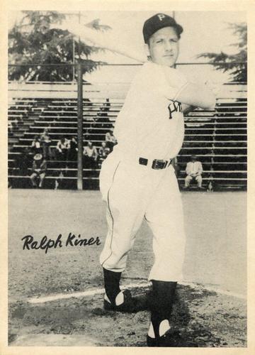 1950 Pittsburgh Pirates Picture Pack #NNO Ralph Kiner Front