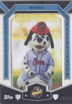 2016 Topps Pro Debut - Manufactured Minor League Mascot Patch #MLM-12 Homer Front