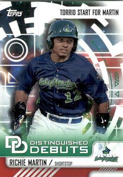 2016 Topps Pro Debut - Distinguished Debuts #DD-19 Richie Martin Front