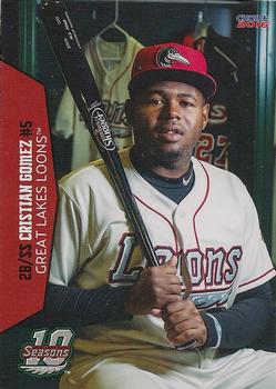 2016 Choice Great Lakes Loons #11 Cristian Gomez Front